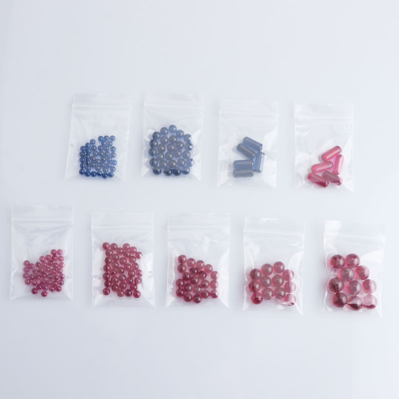 

New 4mm 5mm 6mm 8mm 10mm Ruby &Sapphire Pill Terp Pearls Insert Suitable for Beveled Edge Quartz Banger Nails Glass Bongs Dab Rigs