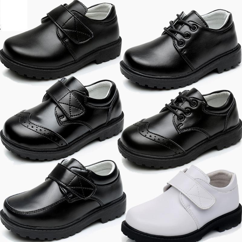 

Children's Shoes 2020 Wedding Leather Shoes Soft Touch Children Baby Boys British Style Student Performance Leather1