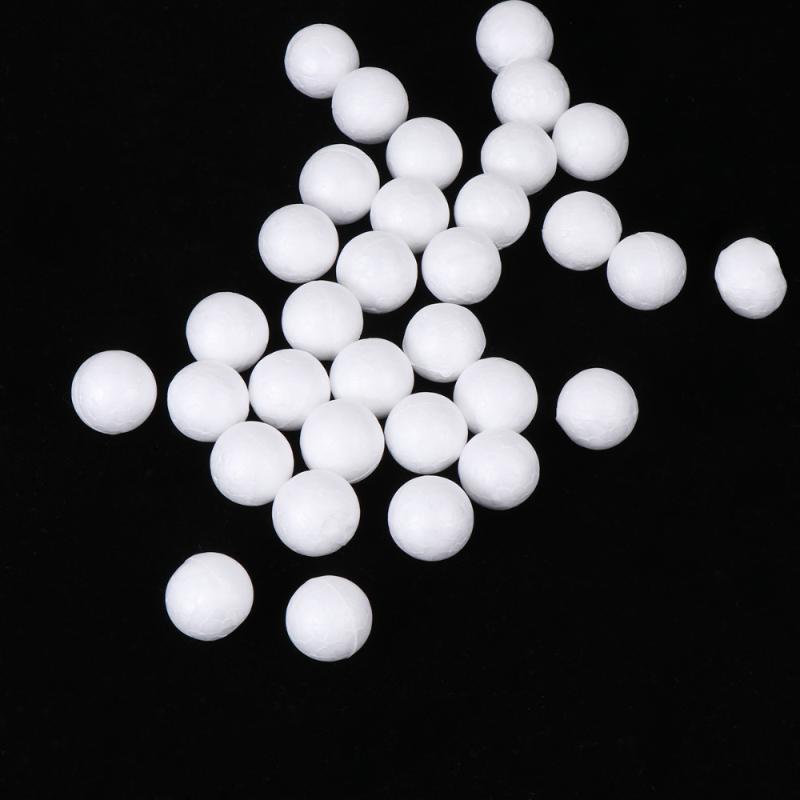 

100pcs Wedding Decoration Modeling Craft Polystyrene Balls Round Spheres DIY Stuff (2cm