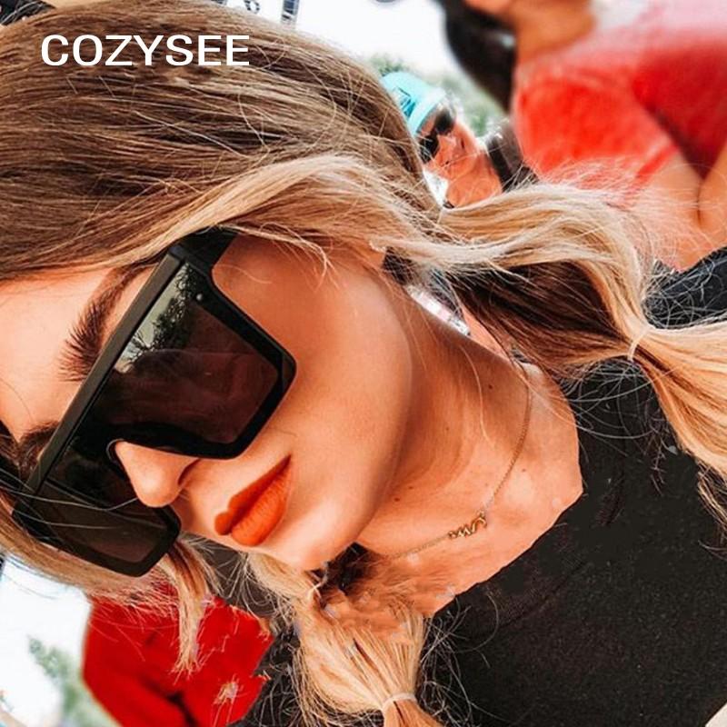 

Sunglasses Australia Stylish Vintage Rectangle Women 2021 Retro One-Piece Sun Glasses For Men UV400 Shade