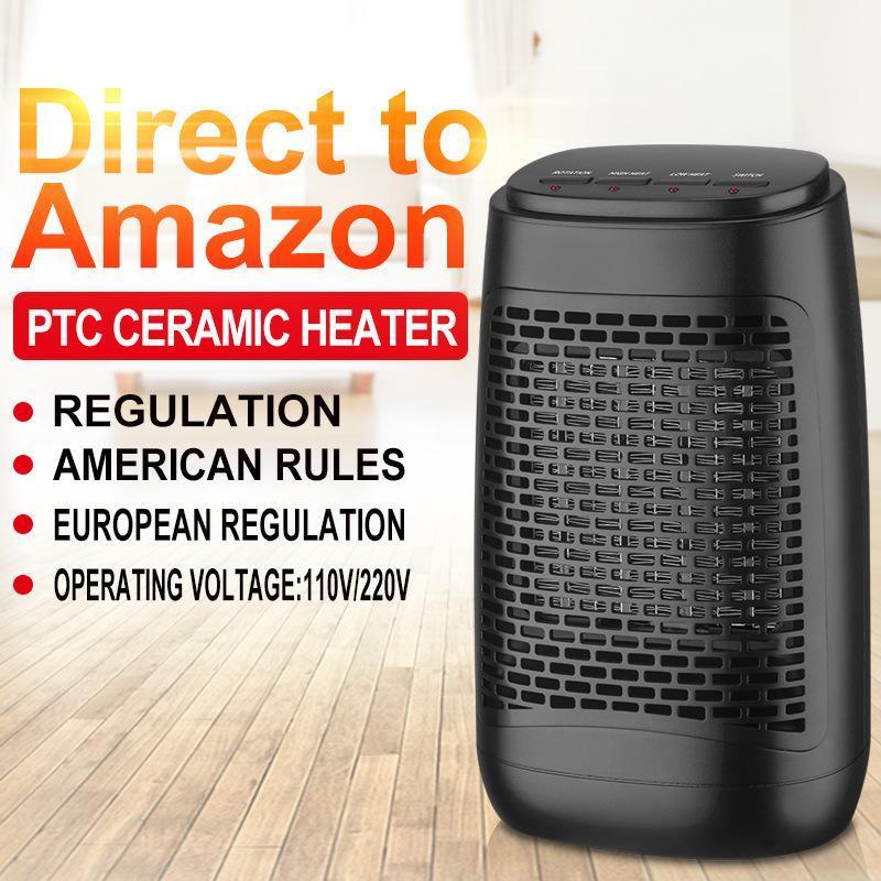 

Fan Heater For Home Mini Electric Heater Home Heating Electric Warm Air Fan Office Room Heaters Handy Air Warmer YAKNE1