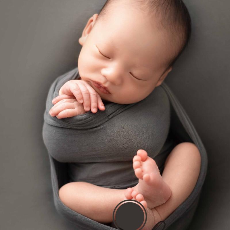 

Newborn Photography Props For Background Studio Baby Photo Super Stretch Solid Soft Wraps Cocoon Backdrops Flokati Accessories, White