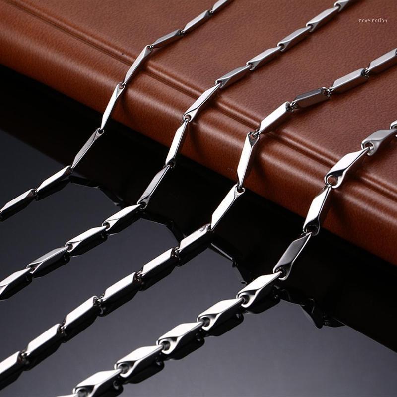 

Granny Chic Stainless Steel Chain Necklace men's Gold Color Necklace Hip Hop women Jewelry Quality wholesale 1/2/3/4/5/6mm1
