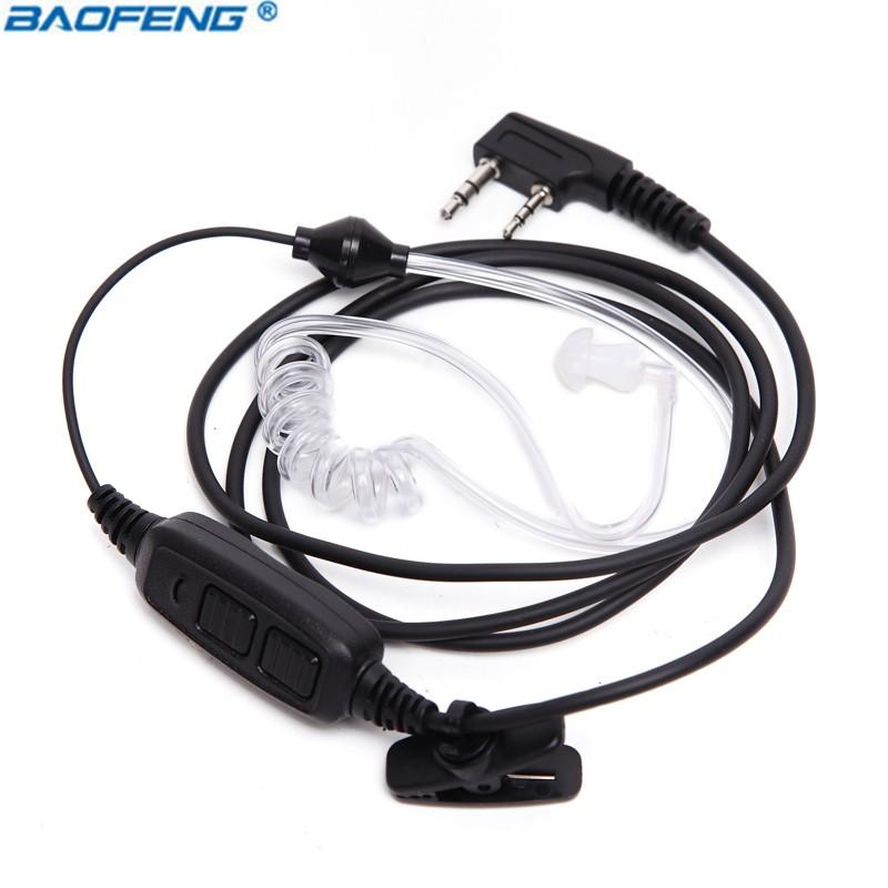 

50Pcs Baofeng UV-82 Covert Air Acoustic Tube Dual PEarphone for BAOFENG UV-82 UV-82HP UV-8HX GT-5TP Plus Ham Walkie Talkie