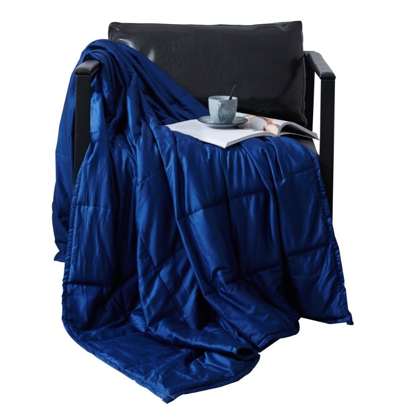 

Children's Weighted Blanket Cotton Adults Blanket Weighted Queen Size Men Heavy Throw Glass Bead, 5lbs 90 120cm