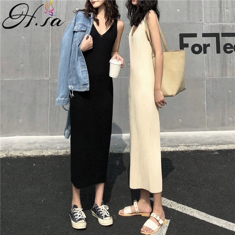 maxi dress with jumper