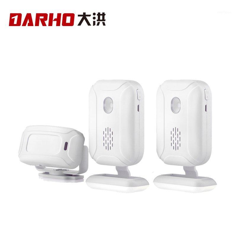 

Darho Shop Store Office Home Security Welcome Chime Wireless Infrared IR Motion Sensor Door bell Alarm Entry Doorbell1