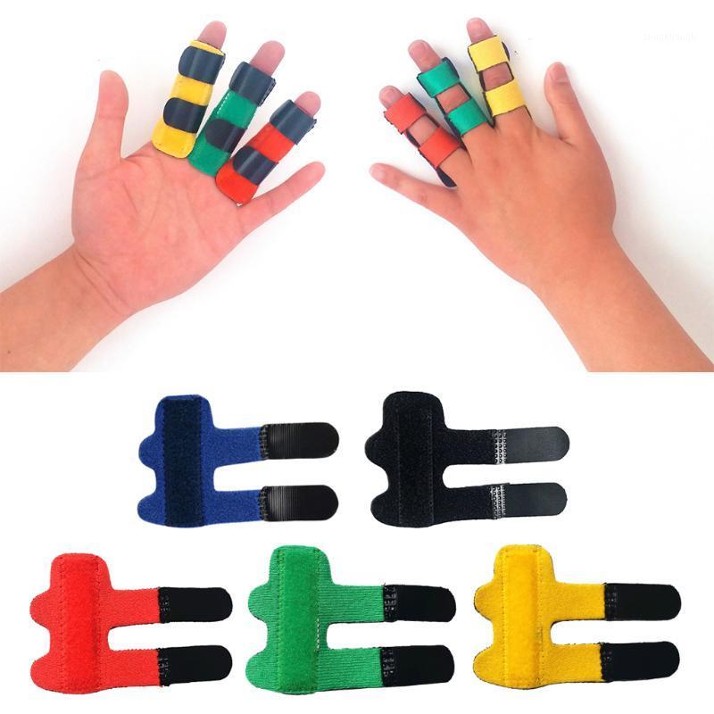 

Men Women Trigger Finger Splint Straightening Brace Sports Support Belt Pain Relief Adjustable1, Yellow