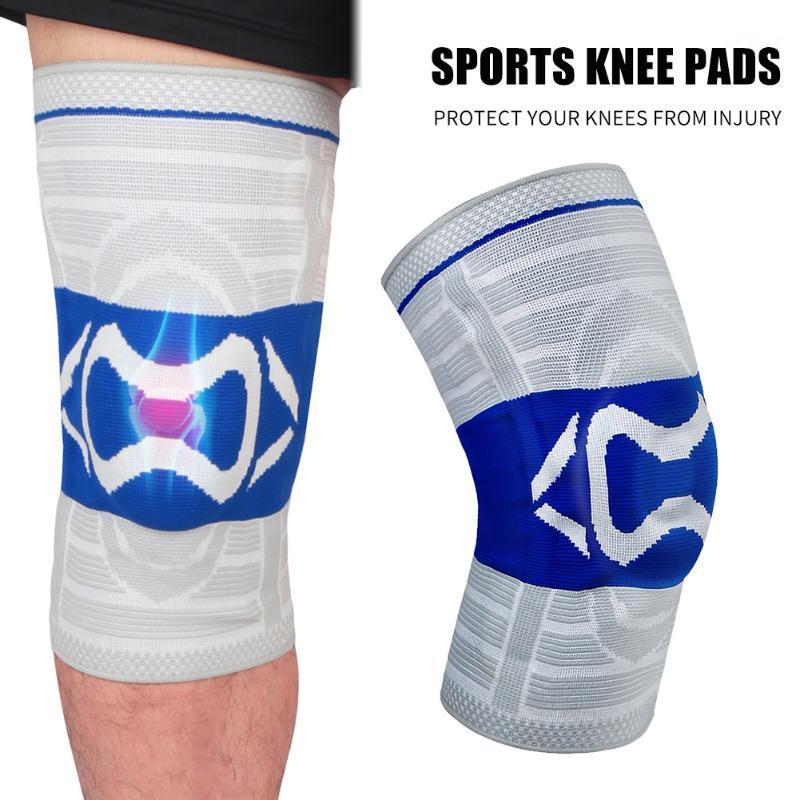 

Compression Knee Pad Outdoor Sports Cycling Elastic Patella Knee Protective Gear for Easy Safety Working-out Ornaments1, Yellow