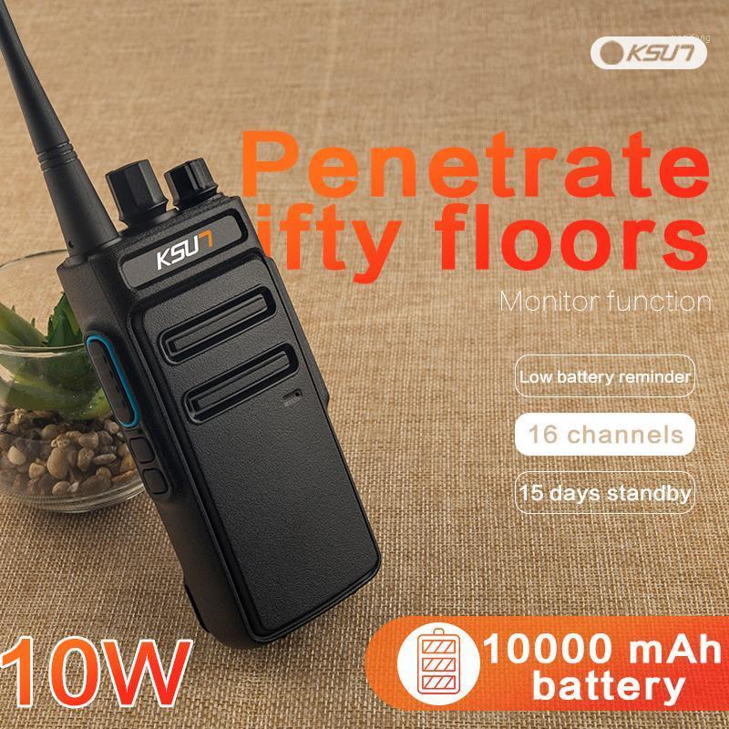 

Walkie-talkie Radio Transceiver 10km Outdoor High Power Handheld Civilian Walkie Talkie 10W Woki Toki1