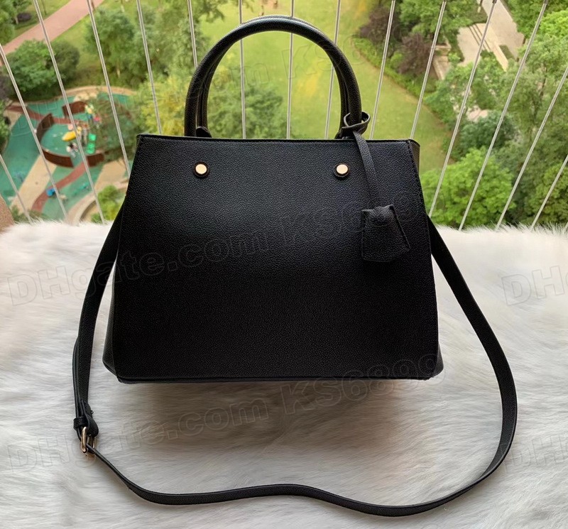 

Top Quality Women Shoulder Bags Handbags Purse Bag Woman Totes Letter Embossing Leather Crossbody Purses, Embossing black