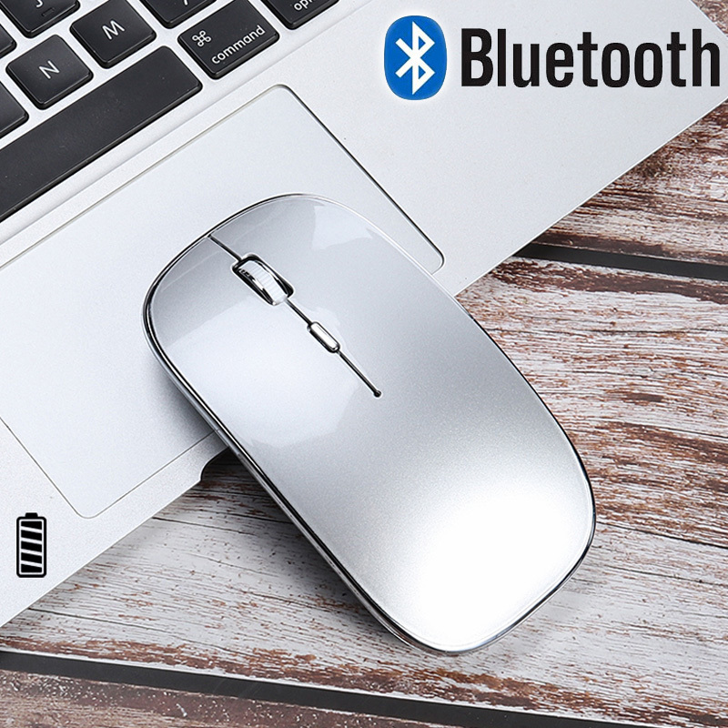 

Wireless Mouse for Macbook air/pro 13 Bluetooth mouse for xiaomi huawei Lenovo Mouse Rechargeable souris sans fil pour portable LJ201006