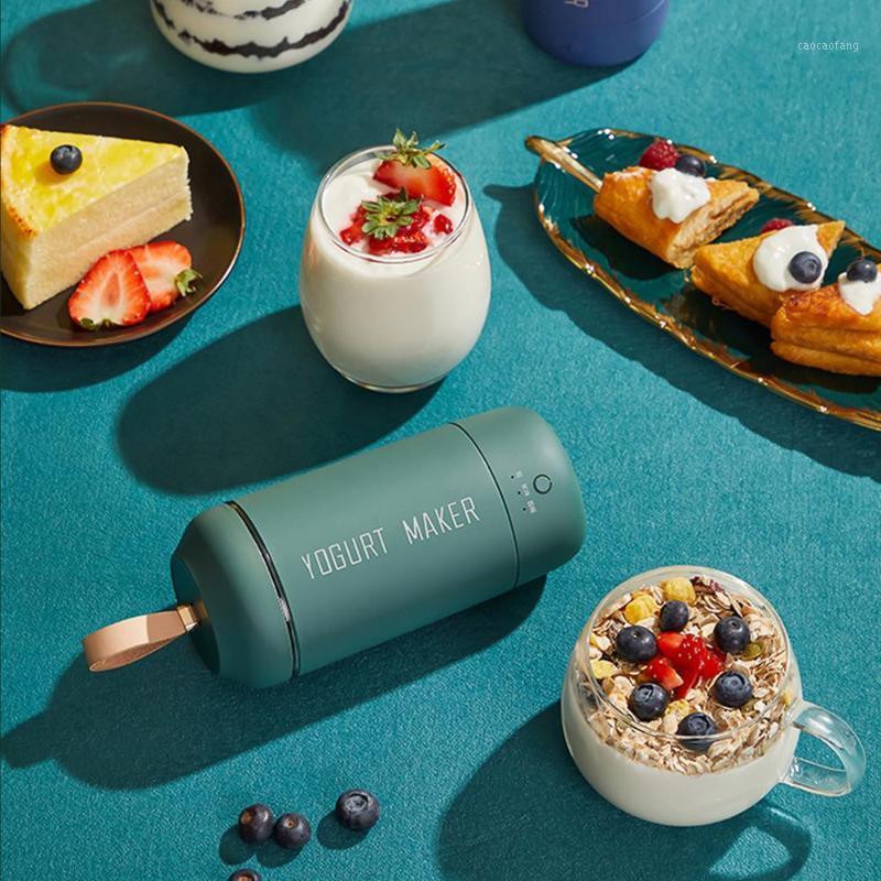

Multifunction Portable Yogurt Maker Full-Automatic Mini Electric Yogurt Machine USB Rechargeable cup for Outdoor 2 Colors1
