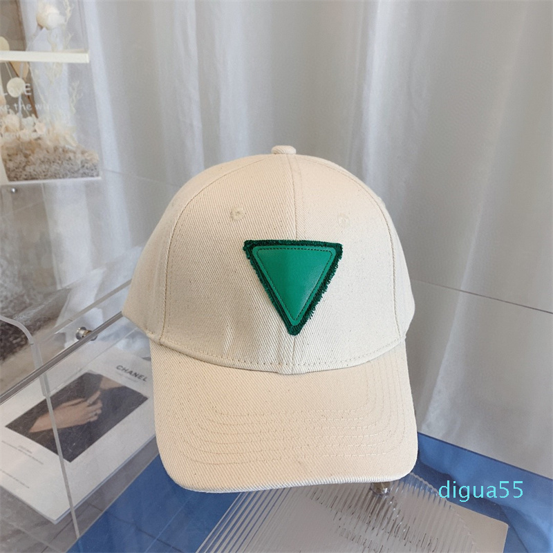 

2022 Popular Green Designer Baseball Cap Summer Adjustable Ball Caps High Quality Men Women Beach Hats, White
