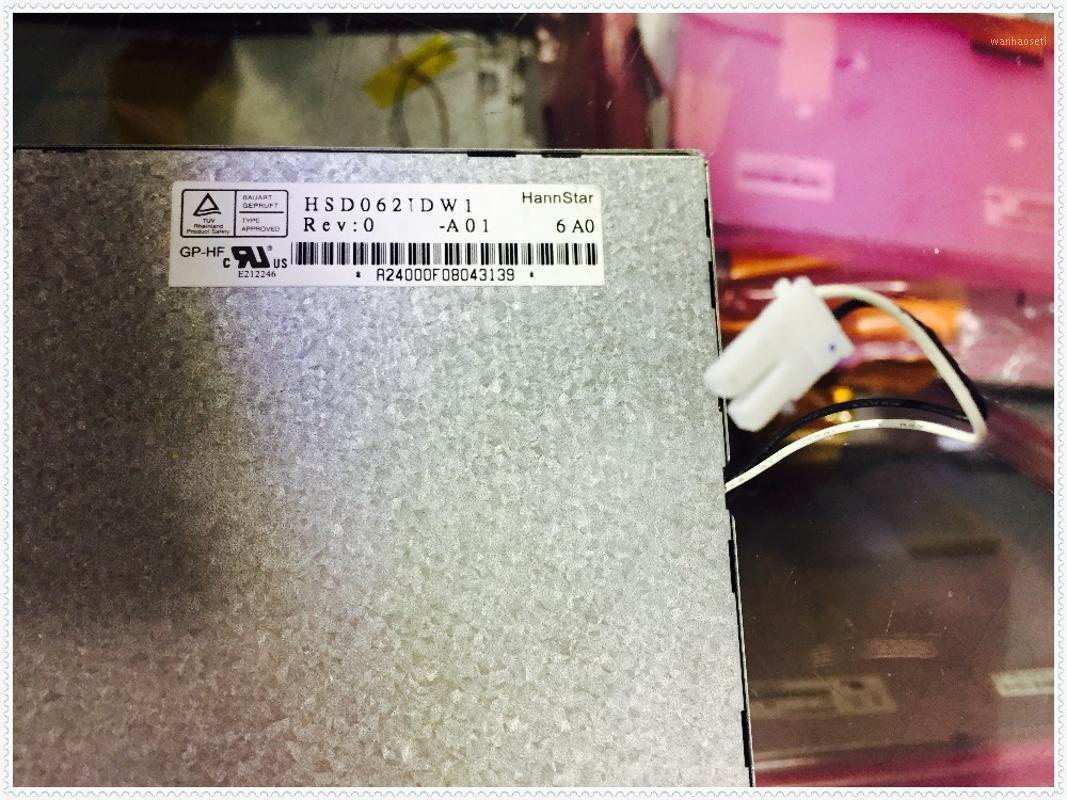 

Hannstar hsd062idw1 A00 a01 a02 REV:0 -A00 -A01-A02 lcd screen Touch screen Car GPS DVD navigation Test the Good send1