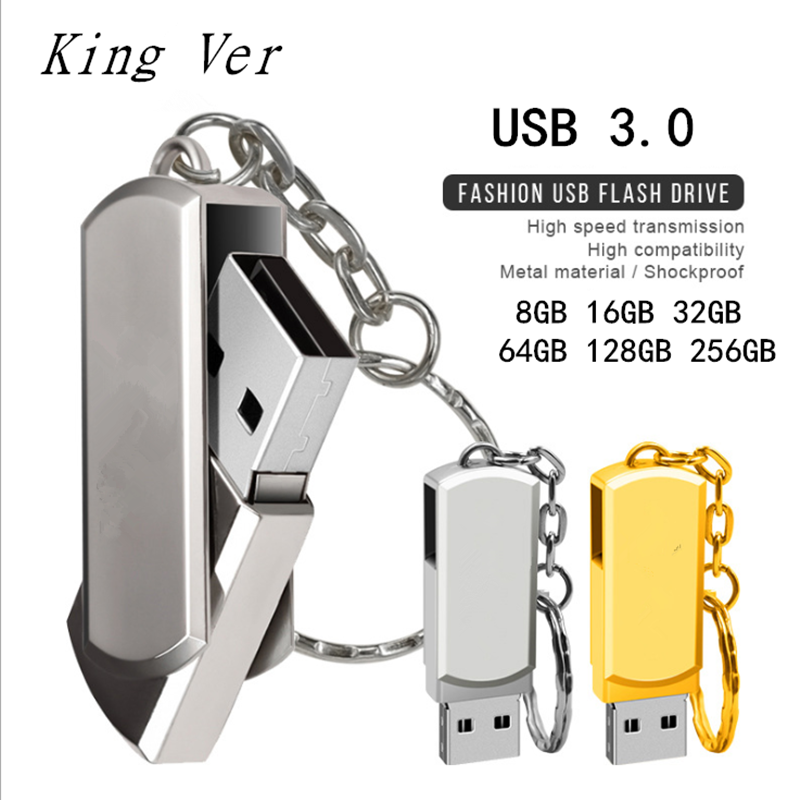

360°Rotating Pendrive Real Capacity 3.0 Usb Flash Drive 8GB/16G/32G/64G/128G Pen Drive