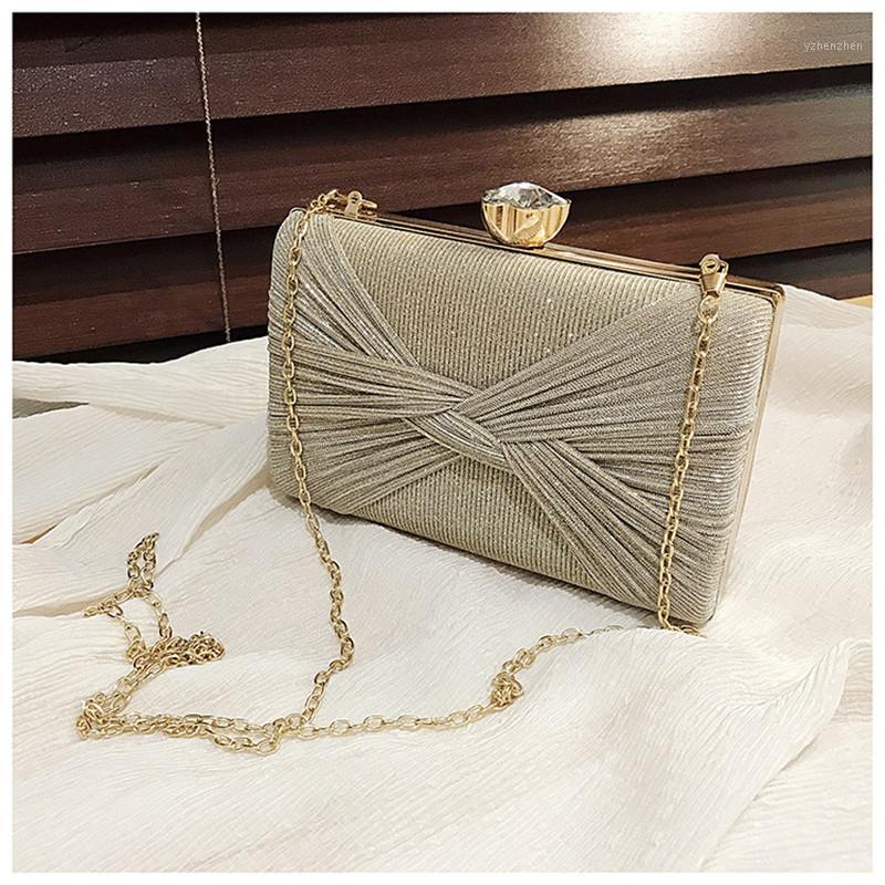 

2020 bling bow evening clutch bags silk wedding clutch wallets with chain party banquet purse for ladies drop shipping MN16771, Black