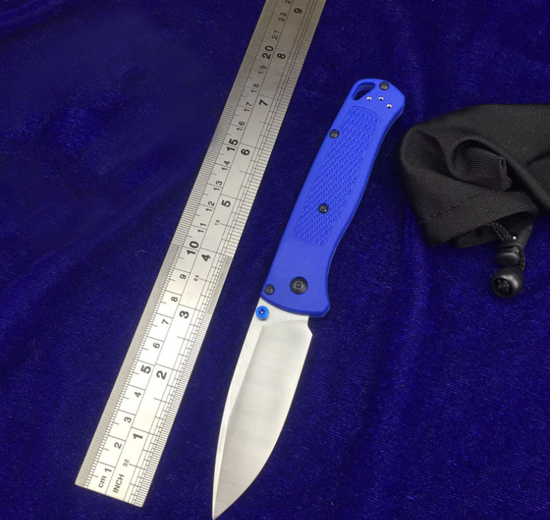BM535 535 blue handle BENCHMADE HK knife EDC outdoors Camping Hiking Tactical Combat Hunting folding knives-image-627045165