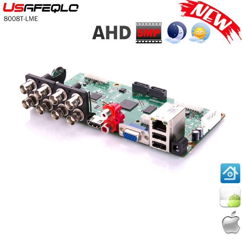 

6 in 1 8CH 5MP-N/4M-N AHD DVR Surveillance Security CCTV Recorder 1080N Hybrid DVR Board For Analog AHD CVI TVI IP1