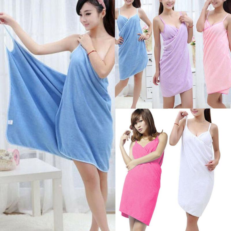 

Home Textile Towel Women Robes Bath Wearable Towel Dress Girls Women Women Lady Fast Drying Beach Spa Magical Nightwear Sleeping, Pink