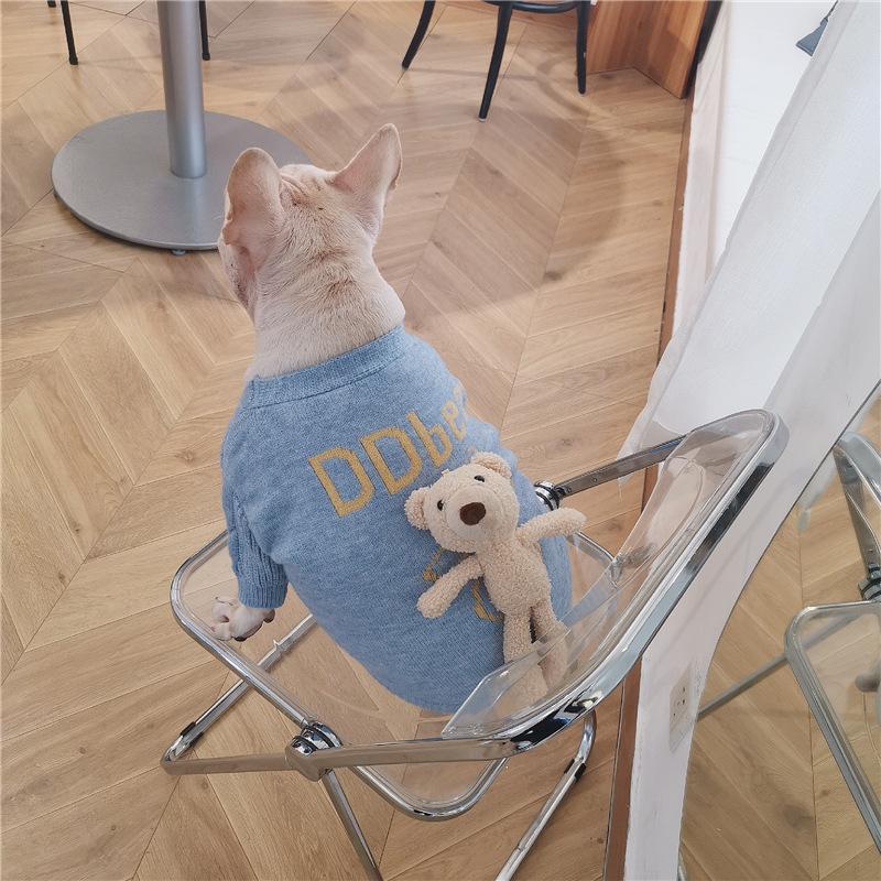 

dog clothes Blue Bear dog coat, Blue-bear-coat