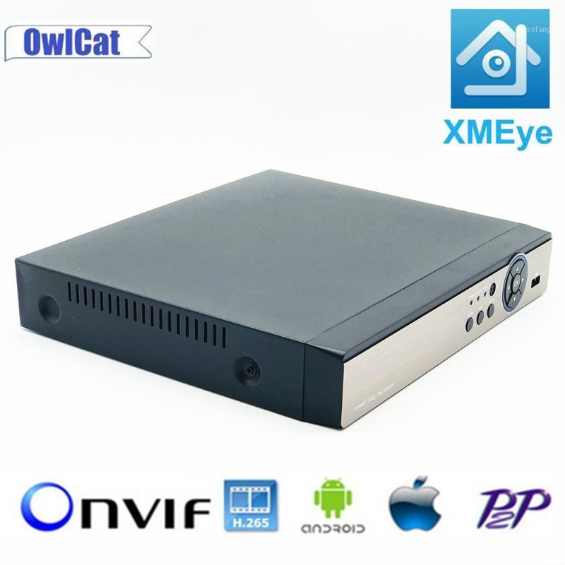 

CCTV DVR Hybrid 4CH 8CH DVR H.265 Onvif XVI AHD TVI CVI CVBS IPC 6 in 1 Security NVR For AHD Camera IP Camera Analog1