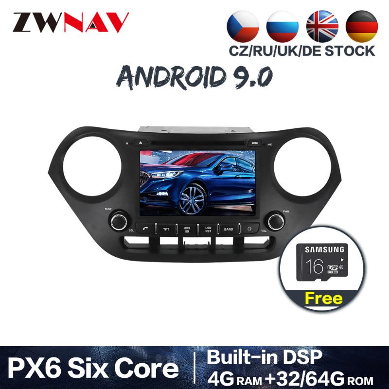 

Android 10.0 Car dvd Radio Multimedia Video Player Navi GPS For i10 Grand I10 2013-2021 Audio stereo Head Unit free map