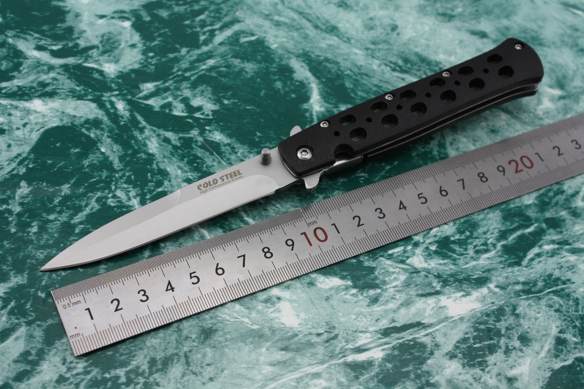 

Cold steel 26S High performance folding knife 440C blade ABS handle Camping Hunting tactical survival utility knife EDC tool