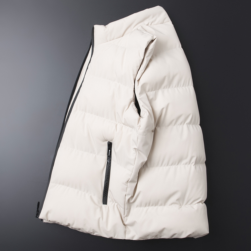 

2021 New Arrival Sleeveless Men Winter Jacket Down Male Cotton Warm-wind Vest Size S-7xl, 8xl 5237, Blue