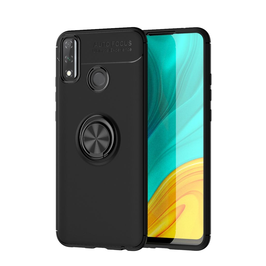 

For Huawei Y8S Metal Ring Holder 360 Degree Rotating TPU Case