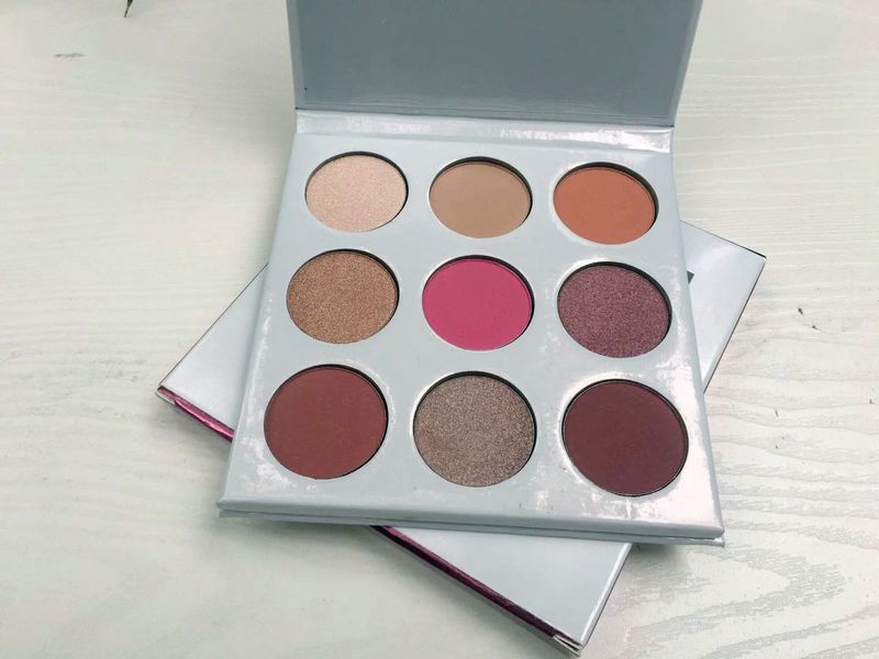 

Factory Direct DHL Free Shipping New Makeup Eyes Pressed Powder Eyeshadow Palette 9 Colors Eyeshadow!