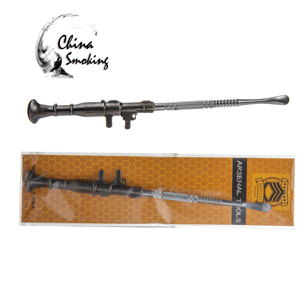 

Metal Dabber Gun Shape AK47 dabbers Zinc Alloy dabber Smoking Tool for Quartz banger oil rigs
