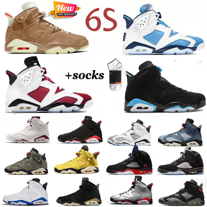 

OG Jumpman 6s mens basketball Running shoes 6 Electric Green Midnight Navy DMP UNC carmine Cactus british khaki reflect silver men trainer sports sneakers 40-46, 34