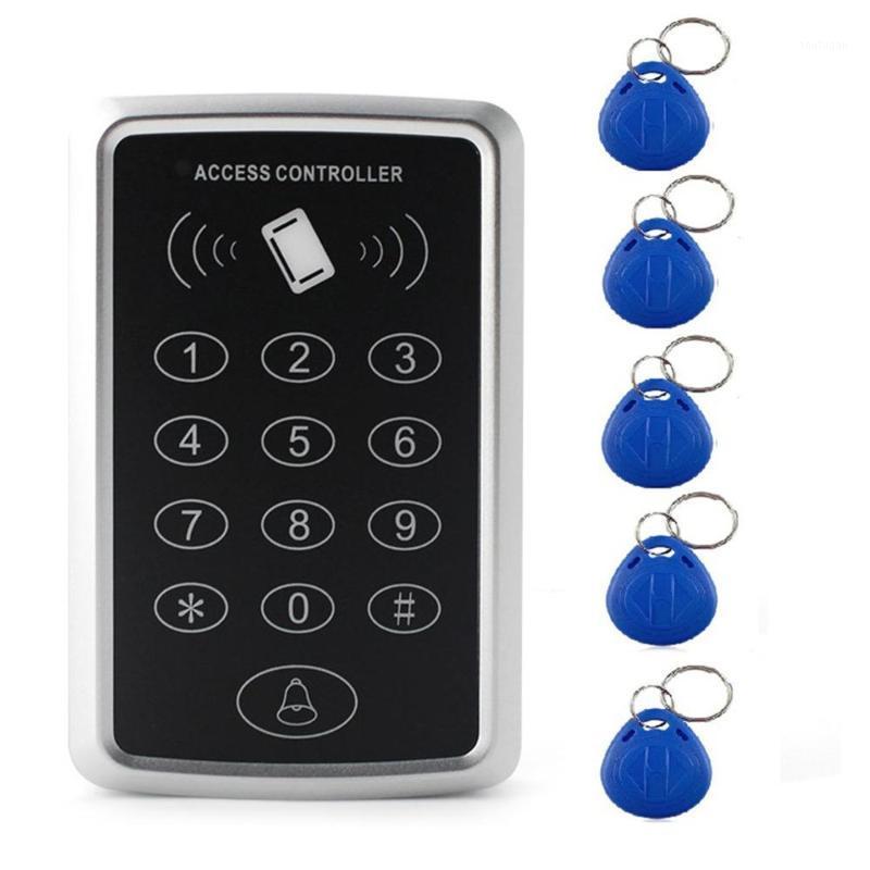 

Access Controller RFID Access Control Keypad Waterproof Rainproof Cover digital panel Card Reader Door Lock System 5 ID keychain1