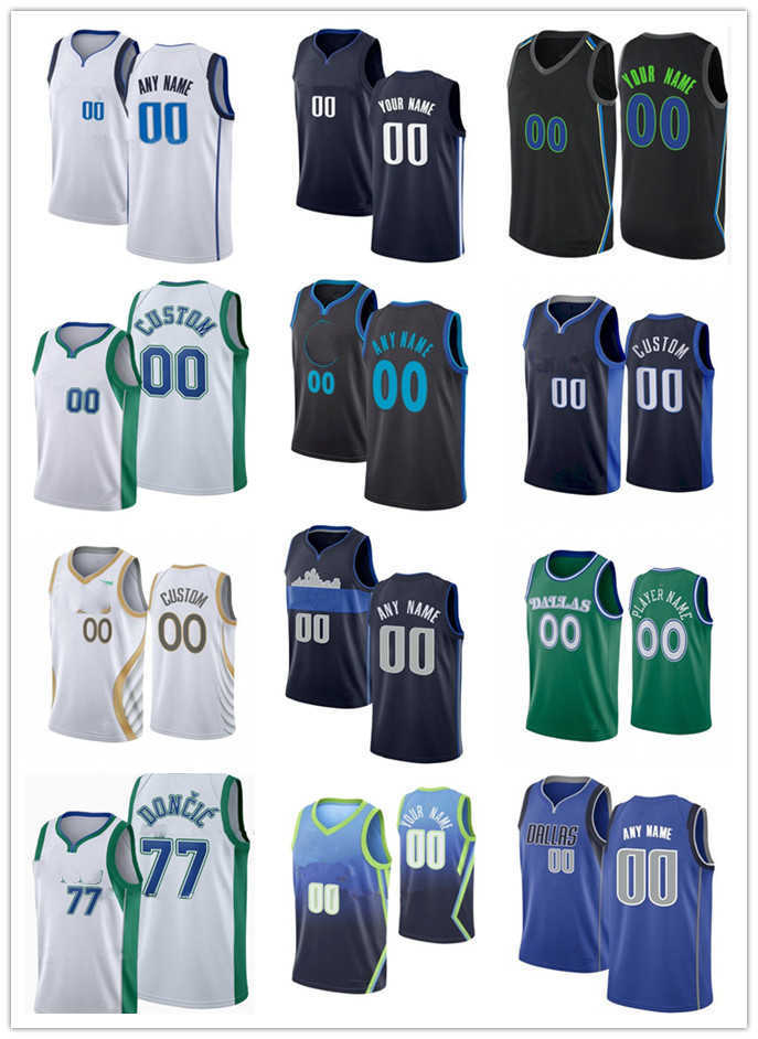 

75th Custom Dallas's MEN Mavericks's Luka Jersey Women Youth Basketball Brunson 77 Doncic 13 Jalen 26 Spencer Dinwiddie 25 Reggie Bullock Basketball Jersey, Color