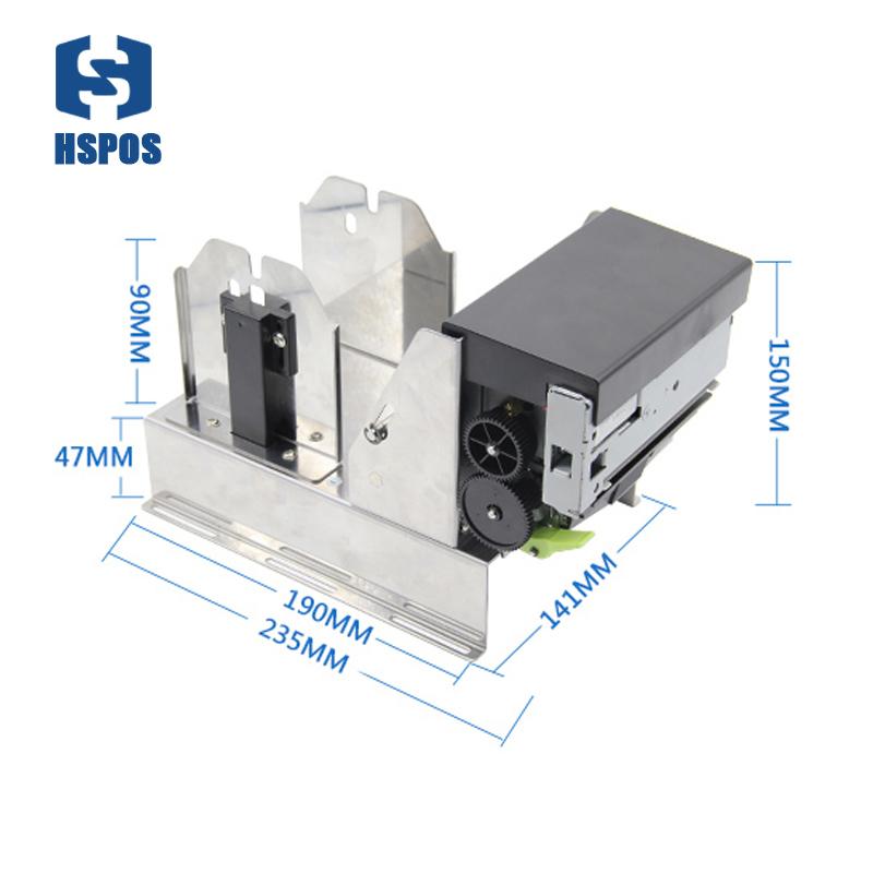 

super high quality 3 inch thermal receipt printer with auto cutter kiosk printer with USB Serial Parallel interface