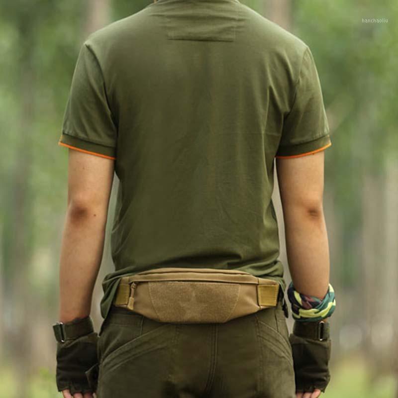 

High Quality Motorcycle Tactical Waist Bag Outdoor Camping Hiking Belt Pocket Nylon Camouflage Waist Pack Equipment1, Black