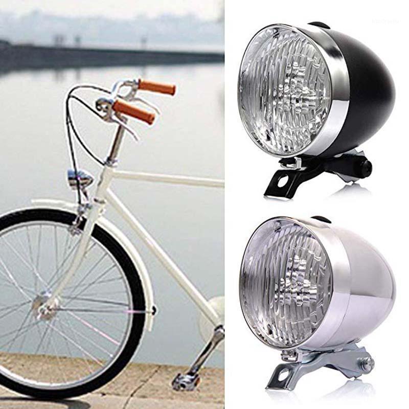 

Waterproof Retro Bicycle Front Light Ultra Bright LED Bicycle Bike Front Head Light Safety Cycling Lights1