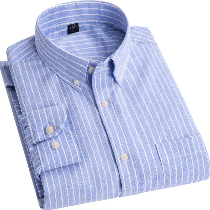 

MRMT 2020 Brand New Men's Shirts Long-sleeved Shirt for Male Handsome Shirts Free of Hot Leisure Tops, N102