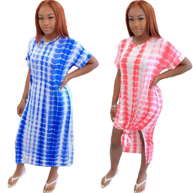 

African Dresses For Women 2020 Casual Plus Size Robe Africaine Femme Tie Dye Maxi Dress Elegant Sexy Long Dress Africa Clothing1