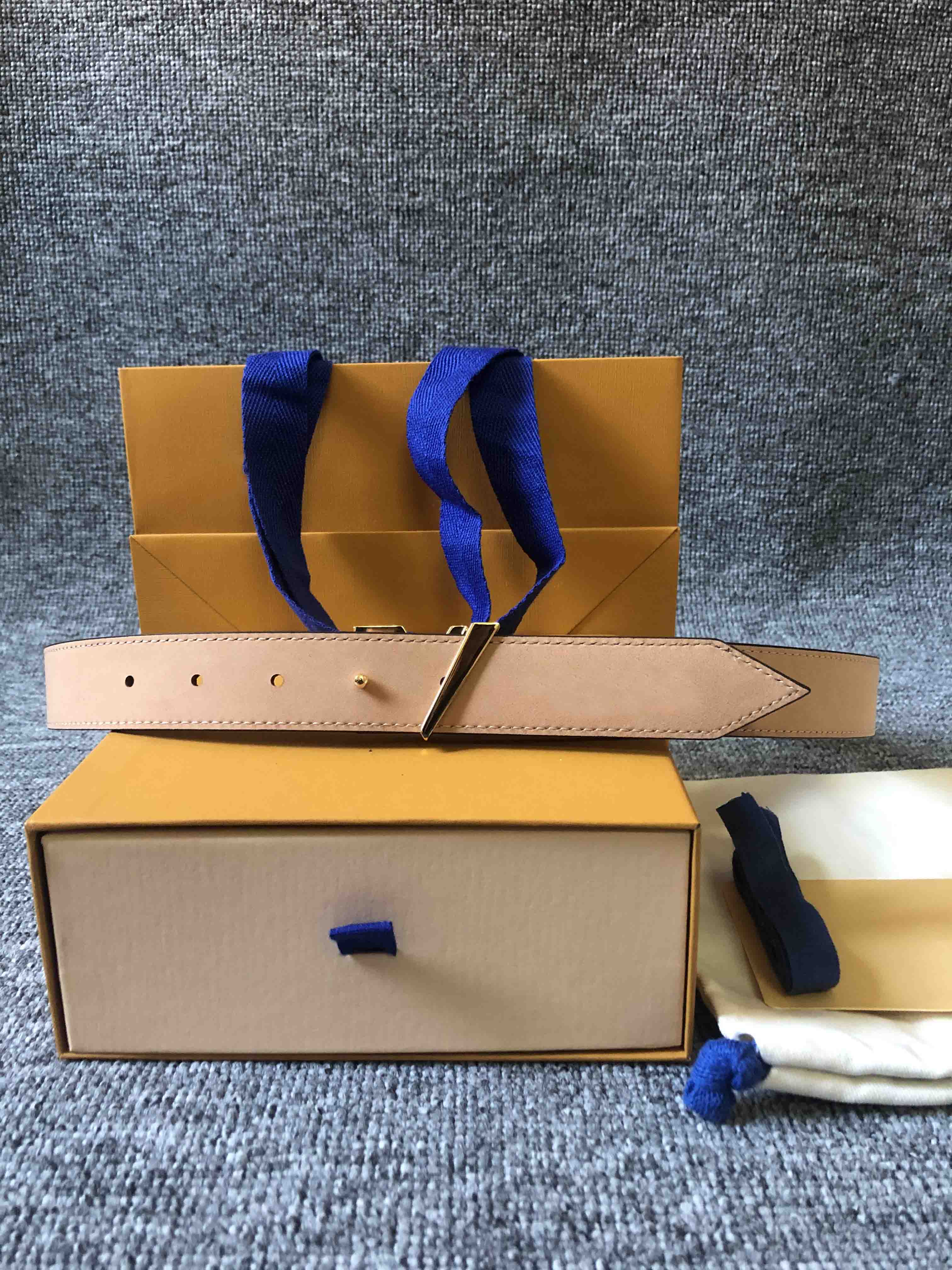 

hot best quality brown letter genuine leather women belt with box men designers belts women belts designer belts free shipping 670, Belt with yellow box