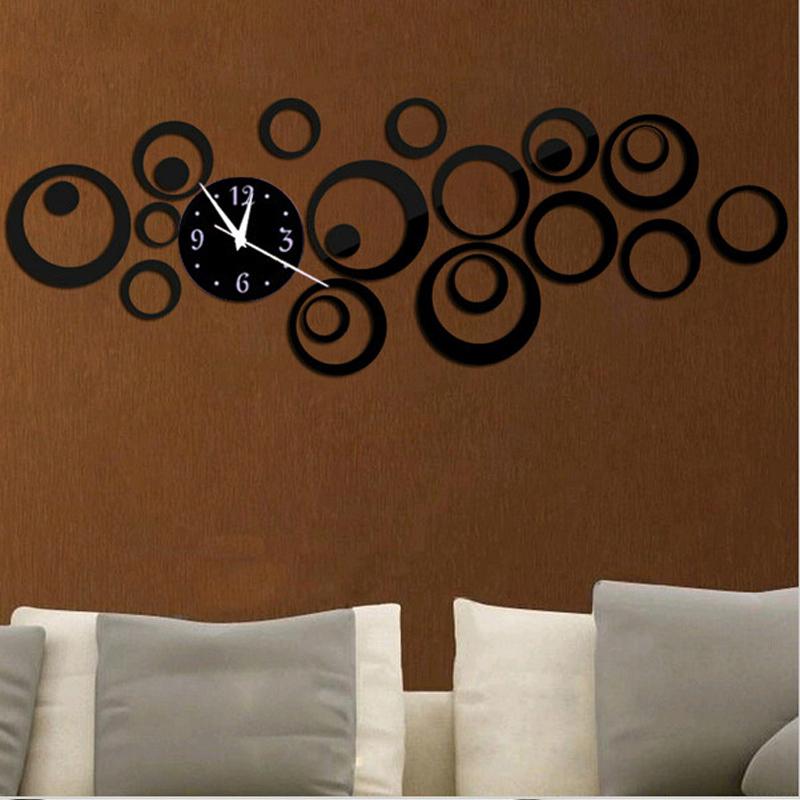

2020 New Acrylic Diy Wall Clock Clocks Watch Reloj De Pared Modern Design Needle Abstract Horloge Large Decorative Duvar Saati