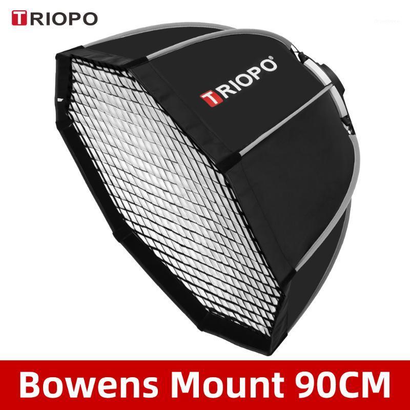 

Triopo K90 90cm Photo Portabe Bowens Mount Octagon Umbrella Softbox + Honeycomb Grid Outdoor Soft Box for Studio Strobe1