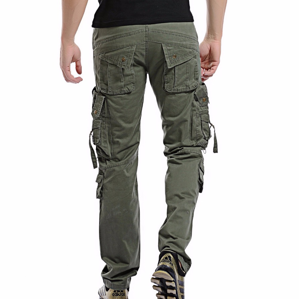 

Put/batch Cargo 2 the Green Army Multi-pockets Tactical of Men Casual Pants Easy Male Washing Military Plus Size 42 Qfc7, Grassgreen and khaki.