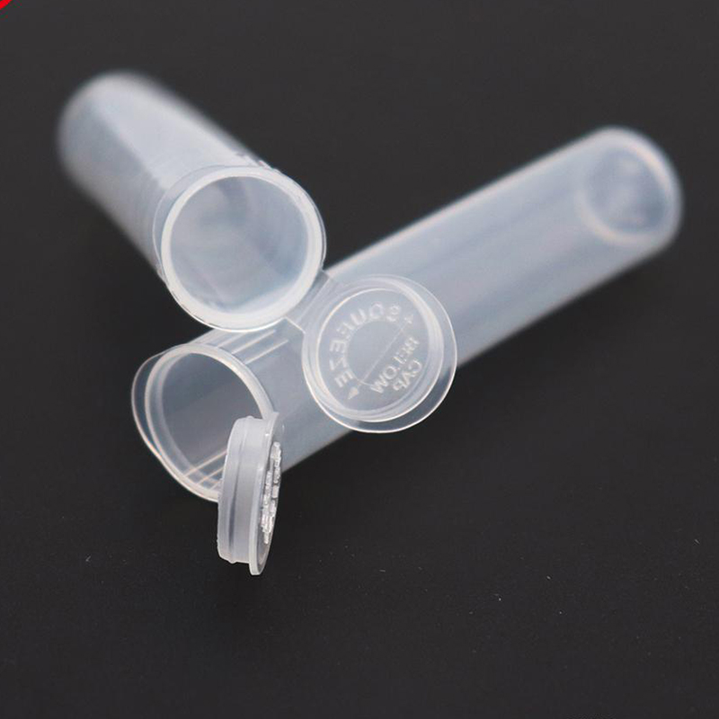

Vape Carts Packaging Clear PVC Tubes Squeeze Below Cap Childproof top Plastic Tubes Container For 1ml 0.8ml 0.5ml Oil Cartridge Package