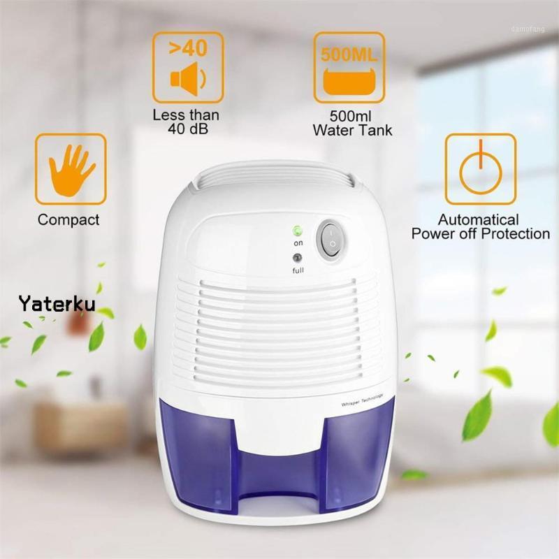 

500ml Portable Mini Dehumidifier Electric Air Dryer For Home Bathroom Desiccant Moisture Absorber Low Noise Dehumidifier#y#g401