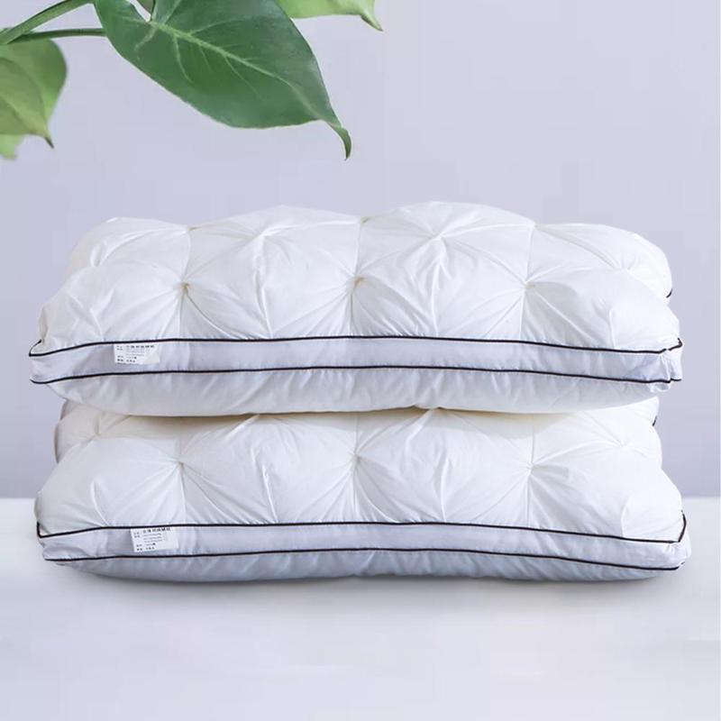 

100% Microfiber Sleeping Pillows For Bedroom Washable & Breathable Pillows White