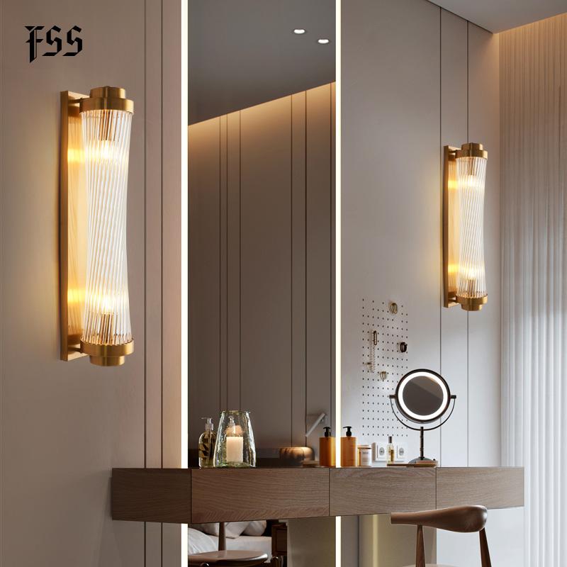 

Fss Modern Wall Lights Bedside Lamp For Bedroom Led Glass Living Room Bathroom Home Fixtures