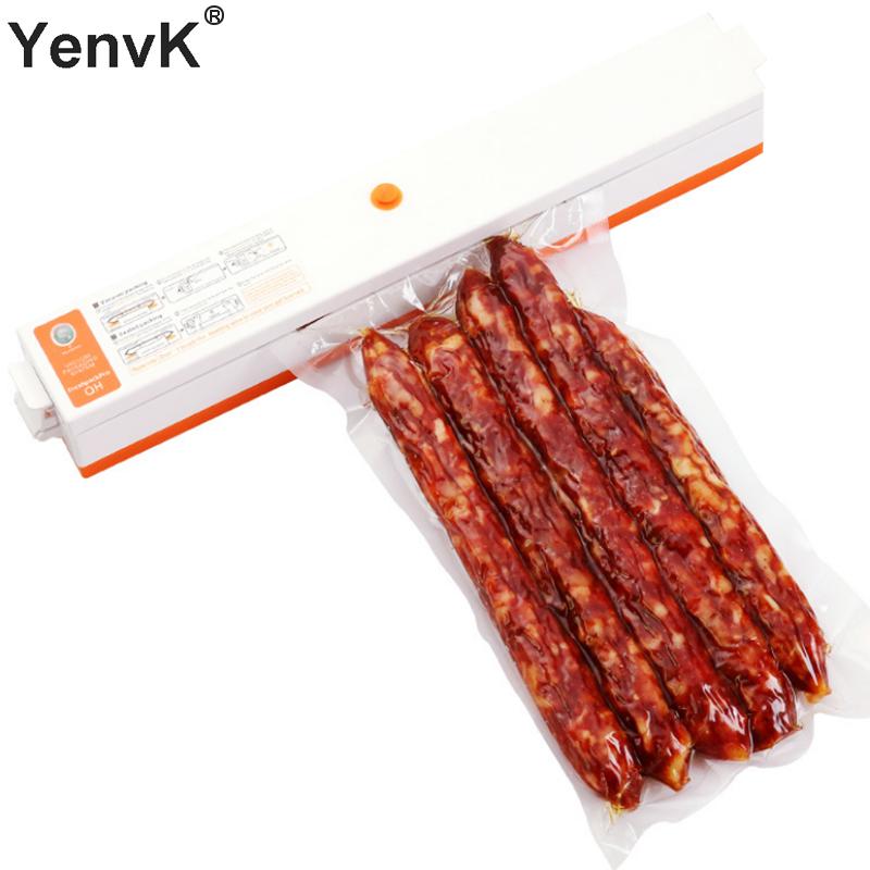 

Vacuum Sealer Packaging Machine 220V/110V Household Vacuum Sealer Film Packer Including 10Pcs Bags