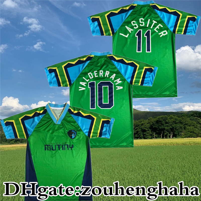 

1996 97 Retro Tampa Bay Mutiny classic Soccer Jersey 96 97 Valderrama Hejduk Lassiter vintage ancient Football shirt